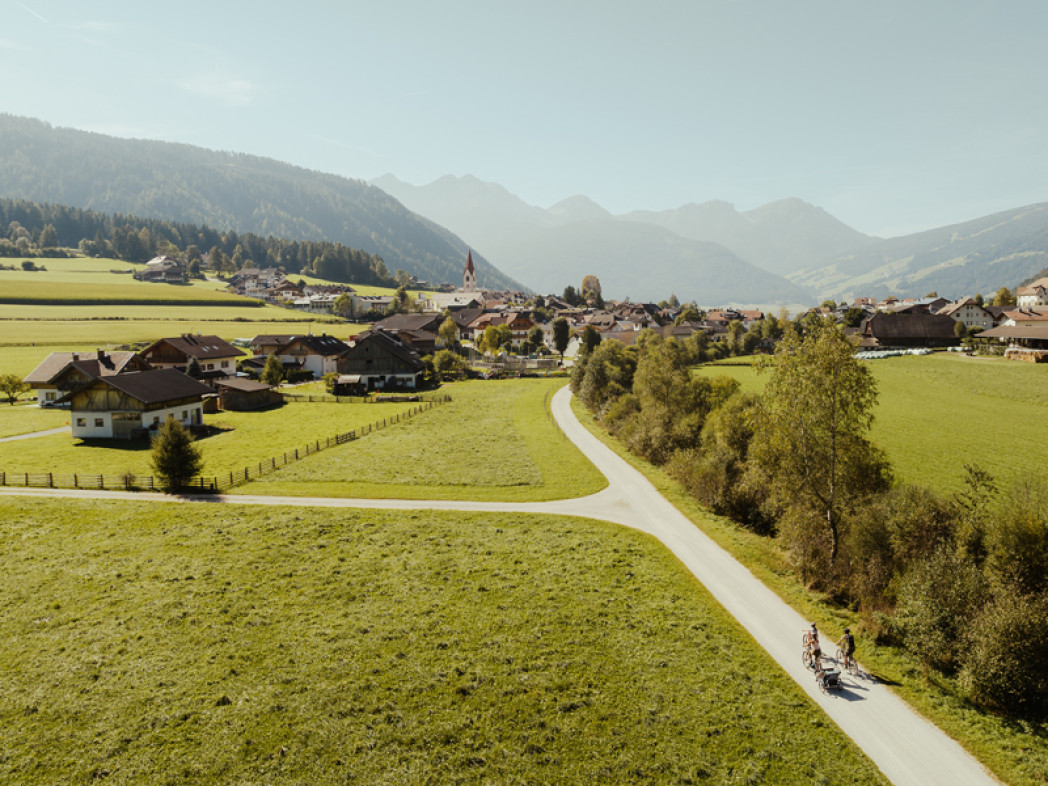 Green mountain landscape