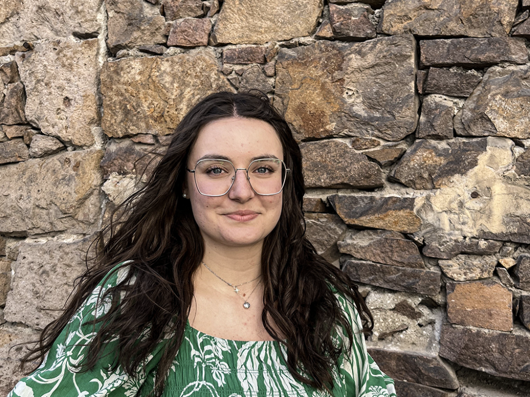 Elisa Bortolotti, Student representative in the University Council and Chair of the Student Advisory Board 2024–25 and 2025–26. Foto: Greta Bortolotti