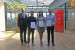 Da sinistra: il direttore dell'IRE, Goerg Lun, Juan Pablo Tassier Calvo, Erika Dal Farra e Felix Alber. Foto: CamComm 