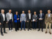Bei der Tagung im NOI Techpark: Patrick Ohnewein, Dominik Matt, Mara Longhini, Franz Schöpf, Landesrat Philipp Achammer, Tanja Mimmo, Ulrich Stofner, und Günther Mathà. Foto: LPA/Bernhard Aichner