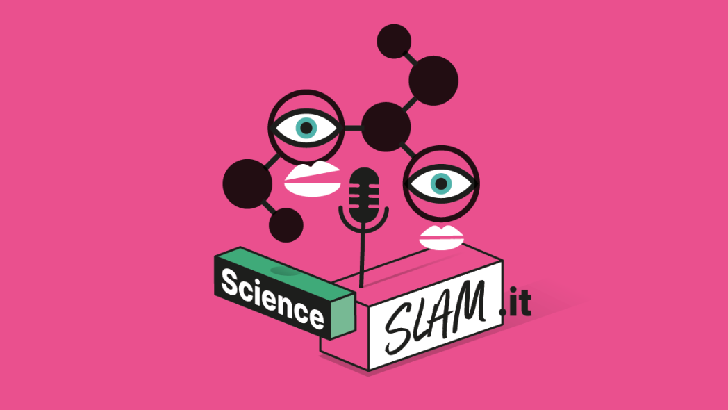Il logo di Science Slam