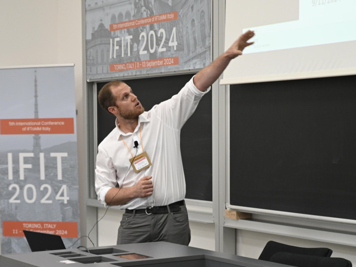 Stefan Leitner at IFIT 2024. 