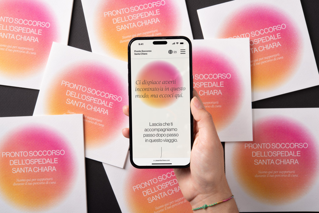 Sito e brochure del progetto "Healthcare Odyssey"